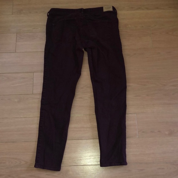 Burgundy jeans - Picture 2 of 2